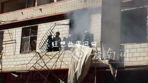 昆明市前卫路永丰商住城爆炸事故现场图片