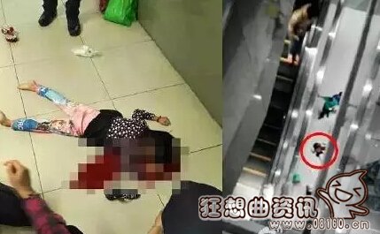 母亲玩手机至女童电梯坠亡，电动扶梯的安全隐患