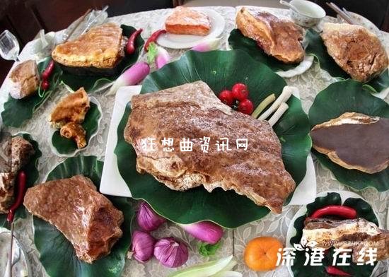 肉石宴：河南藏家摆肉石宴 “红烧肉”竟是石头(图)