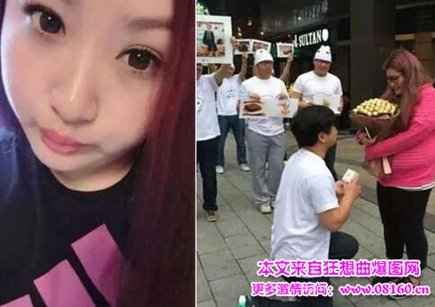 男子怕漂亮女友被抢走，养胖后求婚成功！