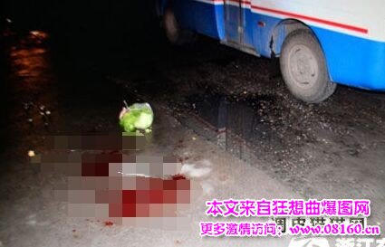 5岁男童被碾死遗体图，又是女司机！