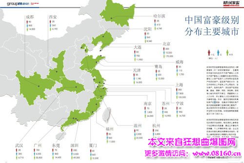 中国亿万富翁人数全球第二，数量分布省份解密！