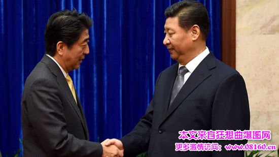 日本首相安倍访华中国，安倍谈中日关系