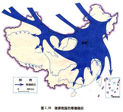 寒潮与冷空气的区别，强冷空气南下导致寒潮！