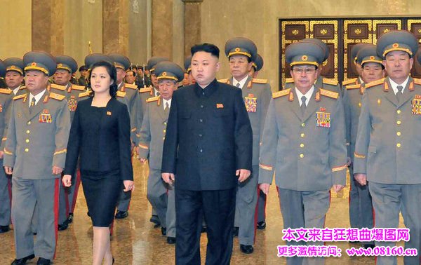 金正恩的女人李雪主图片,金正恩老婆李雪主怀孕照片