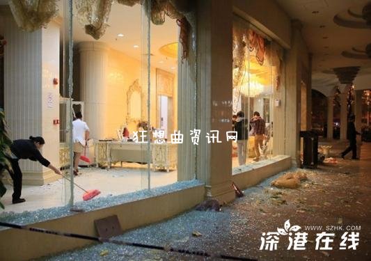 广州近百人打砸伊丽莎白妇产医院事件视频因孕妇胎死腹中（组图）