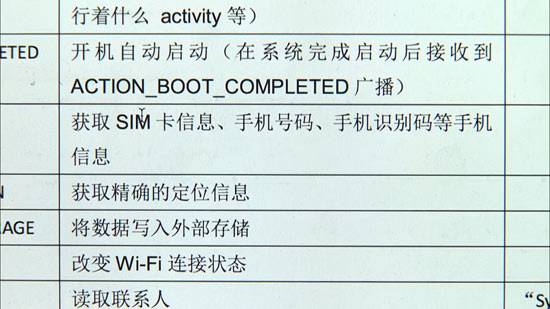 病毒盗窃用户隐私部分内容