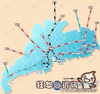 广州至湛江高铁线路图，湛江至广州高铁2015线路图