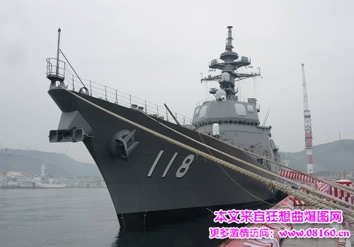 中国首艘052d神盾大驱，052e大驱舰舰图曝光了