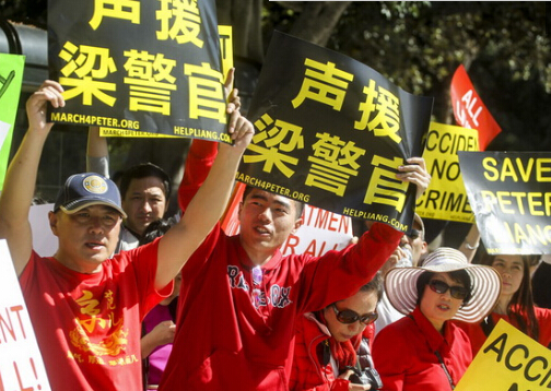 华裔警察梁彼得误杀事件回顾，华裔警察梁彼得事件的最新消息