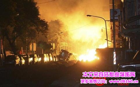 河南安阳街头发生爆炸，葫芦岛发生液化气爆炸