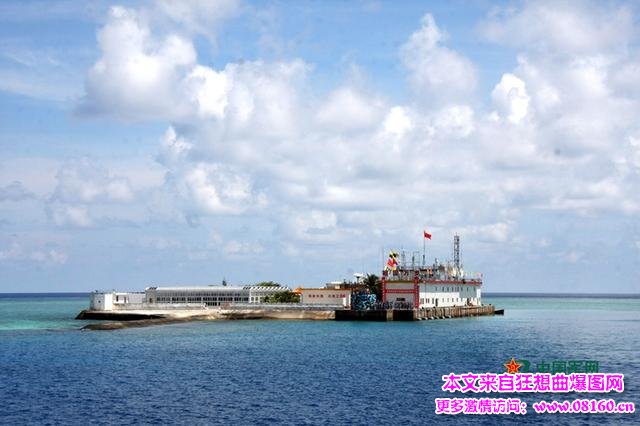 最新南海填海造岛规划图，中国南海填海造人工岛