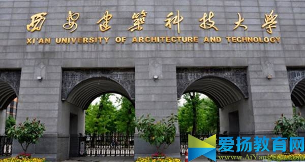 西安建筑科技大学校门