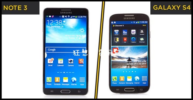 Galaxy S4 VS. Note 3：谁是三星最强旗舰手机？