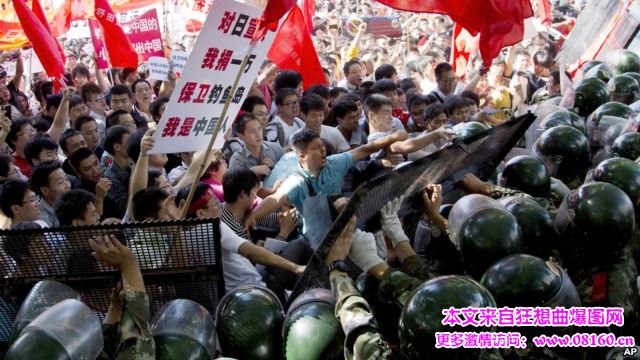 日本集会抗议中国图片，中国为什么不制裁日本