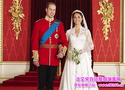 威廉王子与母亲戴安娜，英国威廉王子大婚