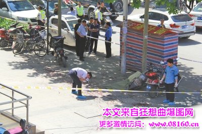 男子街头行凶 行凶后割腕自杀未遂（前妻被杀）