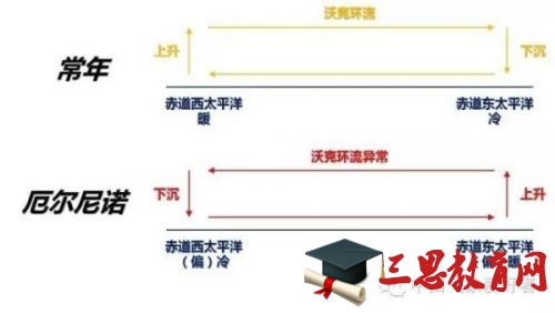 厄尔尼诺，是热带太平洋的异常，而台风是热带海洋的产物，厄尔尼诺对台风有直接的影响。简单说来，厄尔尼诺次年，热带太平洋的沃克环流发生异常，西北太平洋转为下沉支，不利于台风发展。中国气象爱好者粗糙制图