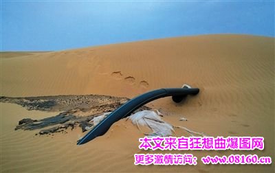 内蒙古沙漠现巨型排污池，内蒙古腾格里沙漠非法排污