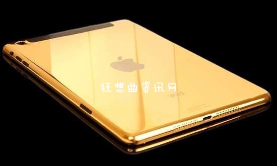 镀金版新款iPad mini和iPad Air开卖：售价1858美元起