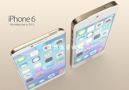 4.8寸的iPhone 6渲染设计图曝光