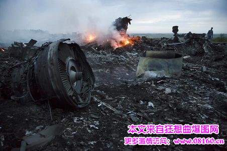 马航mh17被击落照片,马航mh17客机已找到