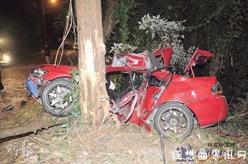 香港大埔新娘潭路车祸罗建腾家庭背景资料模特黎颂照片死了