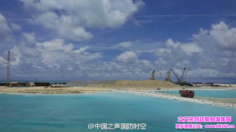 中国南海填海造平面规划图，中国南海填海造岛图片